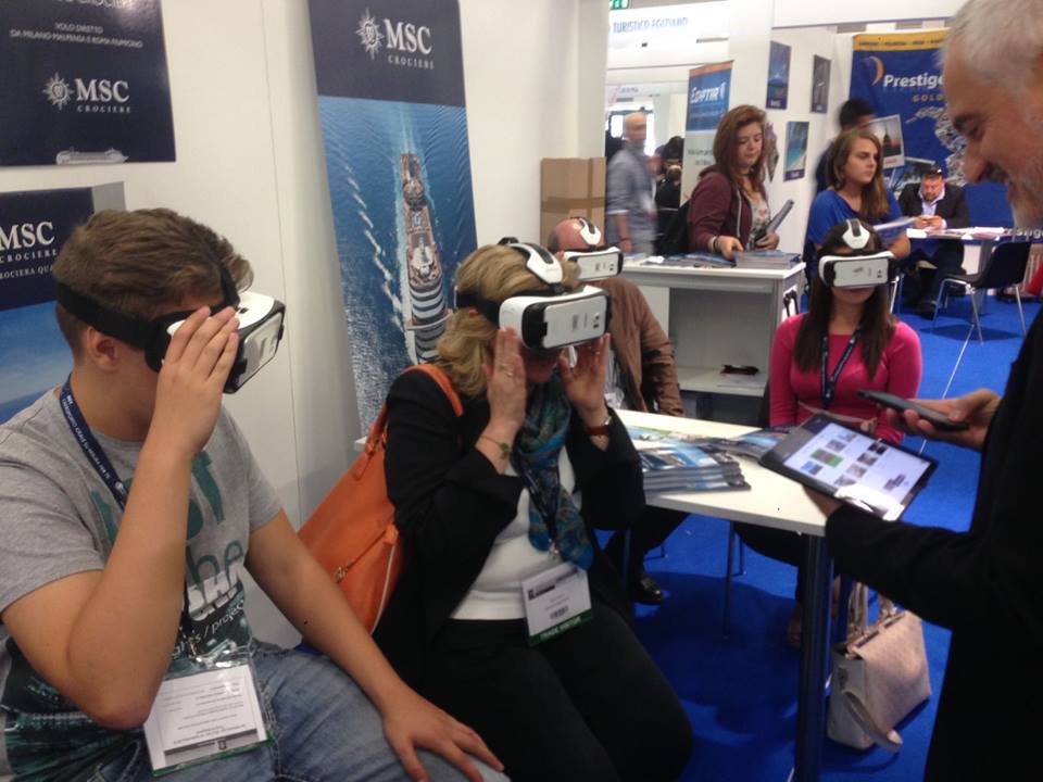 Presentazione #mscmeraviglia, costruita digitalmente da <a href="/Direct_2_Brain/">Direct2Brain</a>, presso <a href="/nf_expo/">NFexpo</a> di #bergamo con la soluzione #360show by #axedgroup