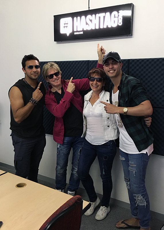 LIFE had the best time in studio <a href="/HashtagRadio/">Hashtag Radio ®</a> talking about &amp; listening 2 our debut album #life <a href="/Mick_Melpro/">Mick Evans</a> <a href="/Rebeka_Rain/">Rebeka Rain</a> <a href="/Kyle_Petersen_/">Kyle Petersen</a>