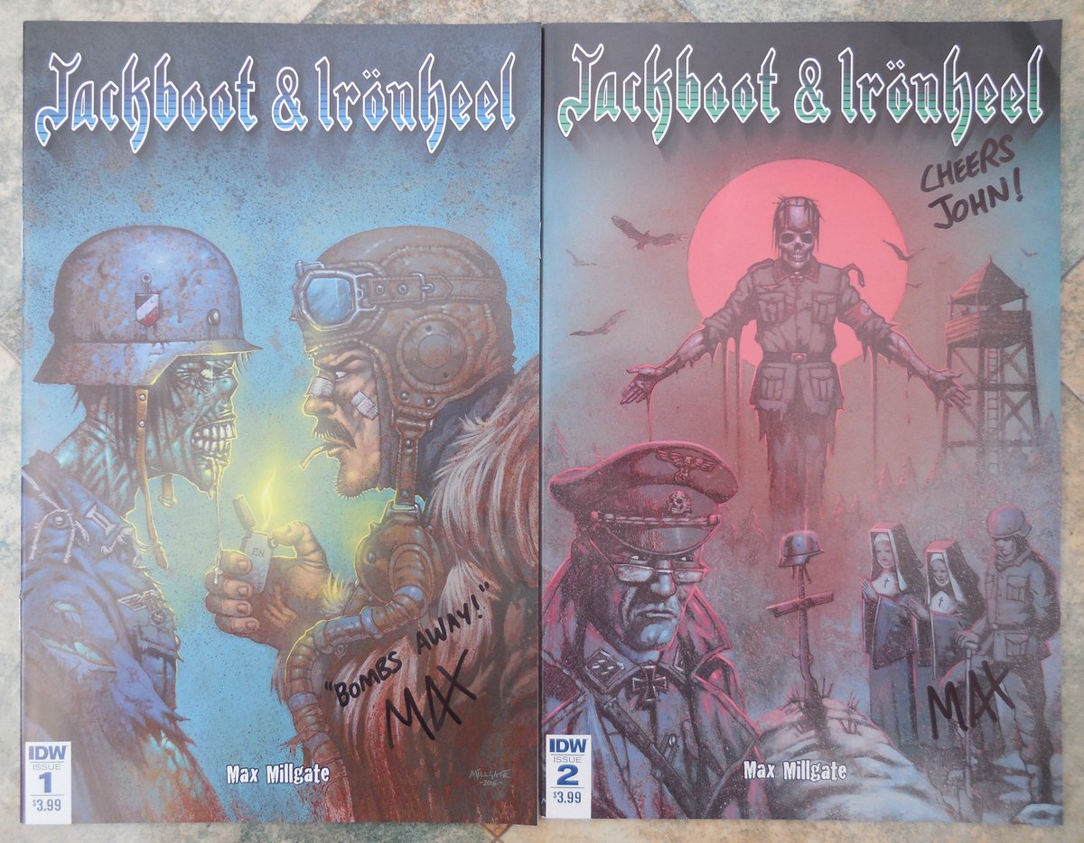JBurdis's tweet photo. Read issue one of Jackboot and Ironheel from @DavidMillgate after I picked up the first two issues at @Demon_Con Enjoyable &amp; recommended https://t.co/lInYA6OGCK