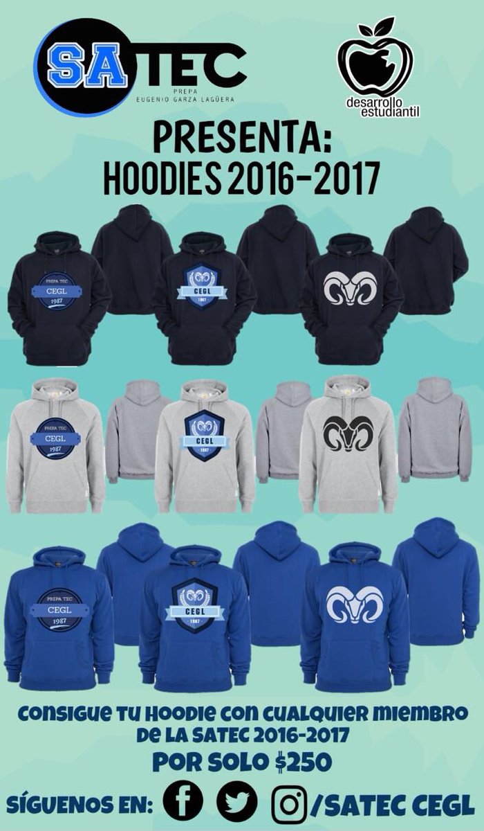 PlanillaTwist's tweet photo. Recuerda que hoy es el ultimo día para pedir tu hoodie! Ve con cualquier miembro de la mesa para hacer tu pedido! 💙🐏 https://t.co/4v9zXqN5LW