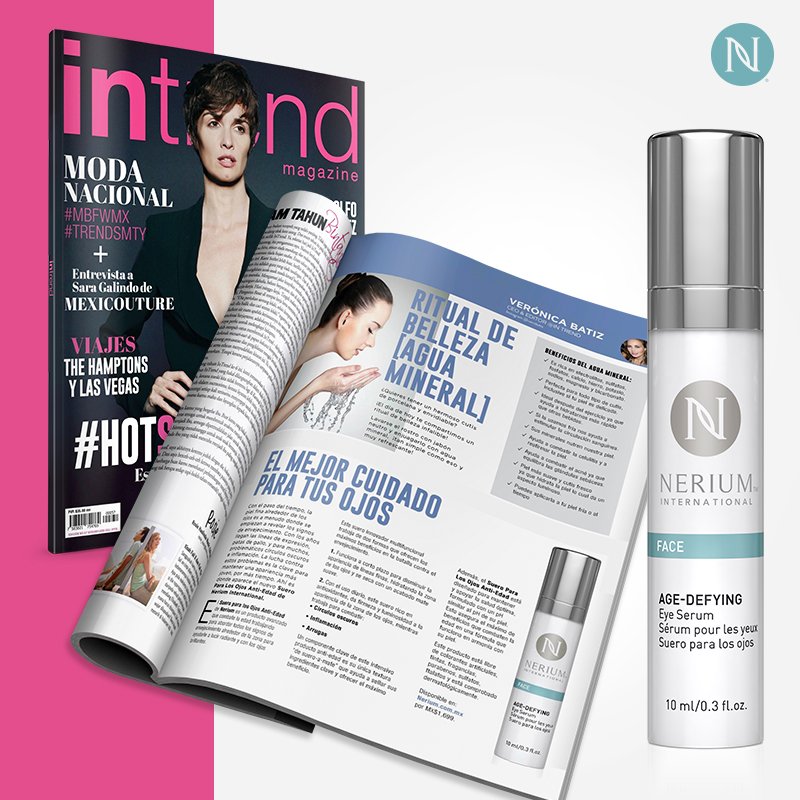 Lib4Health's tweet image. InTrend Magazine wants you to say goodbye to crow's feet and hello to Nerium Age-Defying Eye Serum!