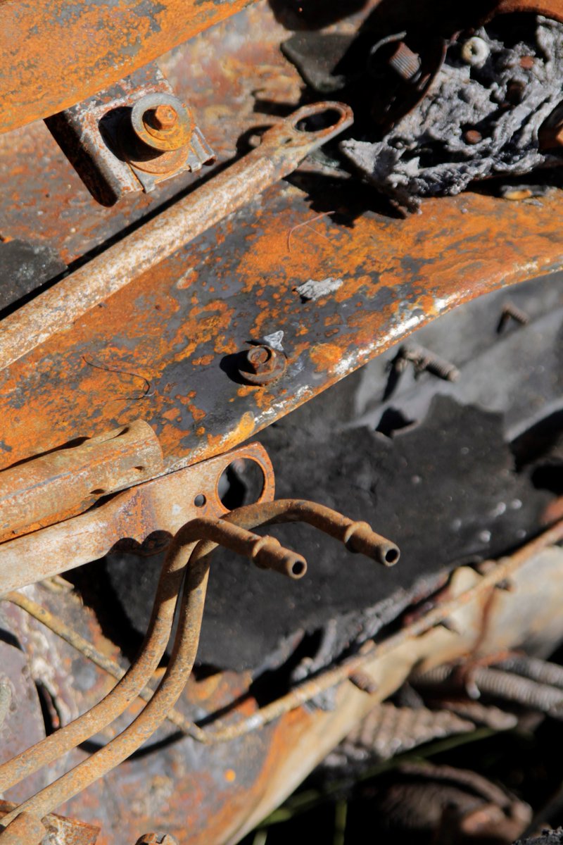 NeonLakeLondon1's tweet photo. inside car 2 #wreckedcar #rust #rustanddecay #hotmetal https://t.co/8TxMctxKiR