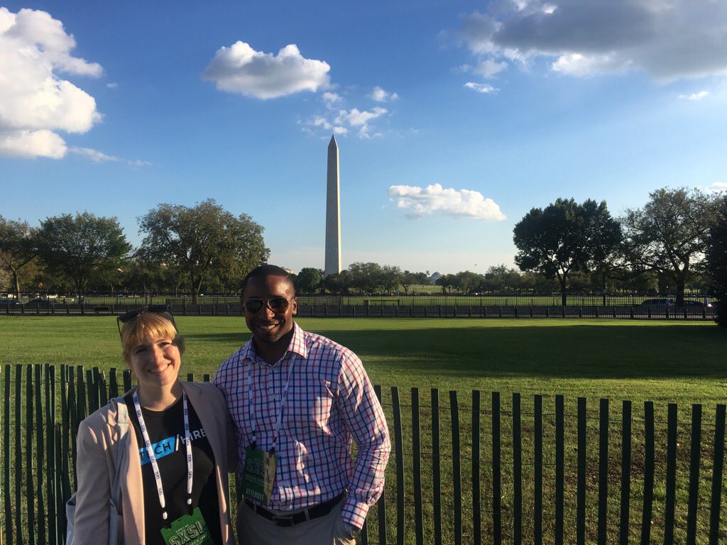 tessposner's tweet image. Fun talking tech and innovation with @techhirebham @leondrasjr at #sxsl #techhire @POTUS @whitehouse @OpptyatWork