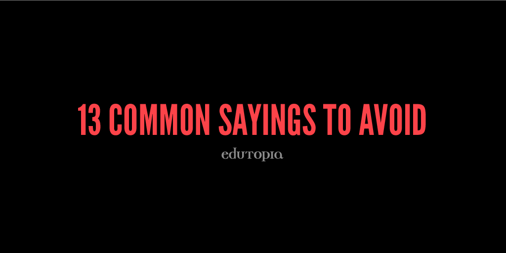 edutopia's tweet photo. The worst things a teacher can say to students: https://t.co/YwSWQwRSo6. https://t.co/HDxt72OCGJ