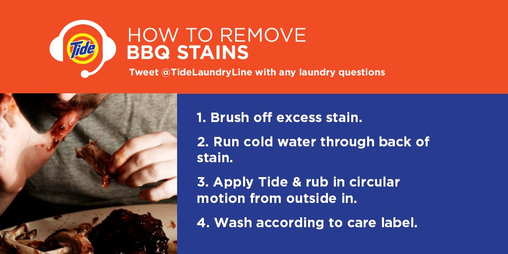 TideLaundryLine's tweet photo. @thebripalmer Yeah, that’s definitely no fun, especially on your favorite clothes. Check here: https://t.co/riZbQlUZaE