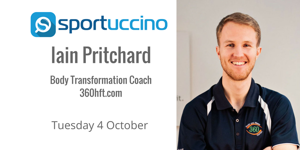 sportuccino's tweet photo. On Tuesday's #Sportuccino we chat to Body Transformation coach @360HFT https://t.co/1BXiJQpKO9