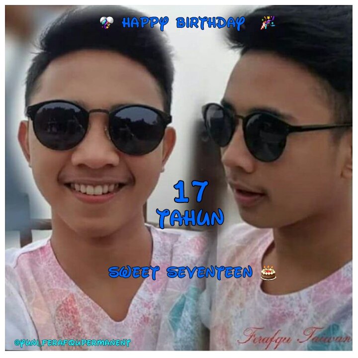 HBD KE17 RAFLY DA3 🎂 🎉 😙