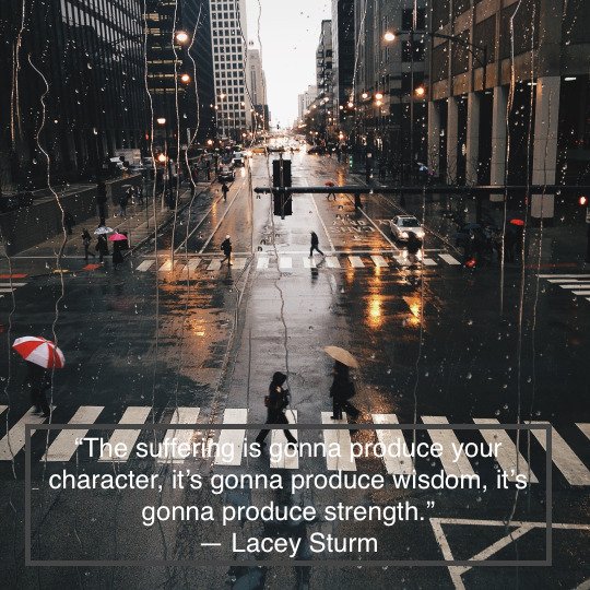 AriRoseMusic's tweet photo. “The suffering is gonna produce your character, it’s gonna produce wisdom, it’s gonna produce strength."
— Lacey Sturm https://t.co/yptEQe4Smc