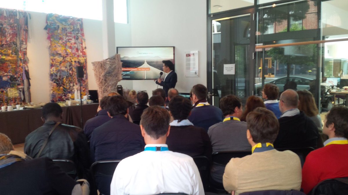 Thanks for a great presentation!! <a href="/BibopGGresta/">Bibop Gresta</a> &amp; <a href="/hyperloop/">Hyperloop</a> #FrenchNetworkingTour #DF16