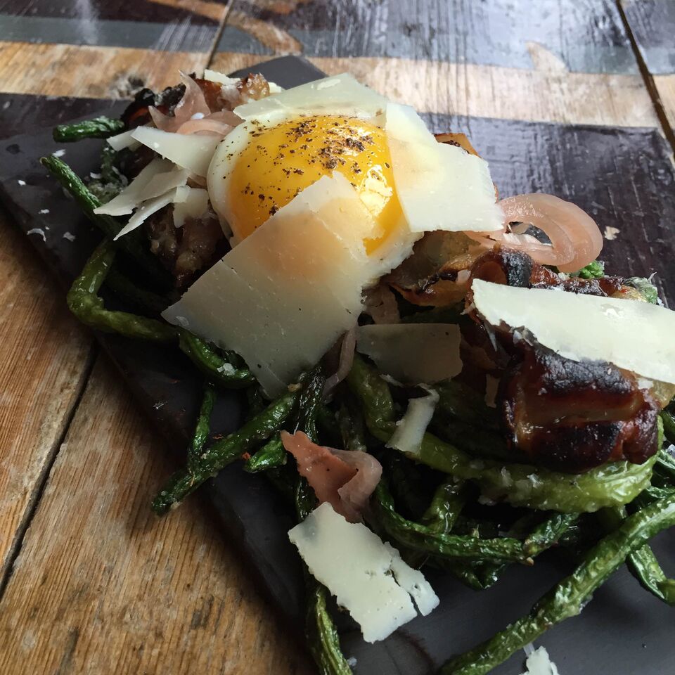 We are closed today, but we hope to see you back tomorrow to try our Long Bean Carbonara. #Foodie #ComEat #AtlantaEats