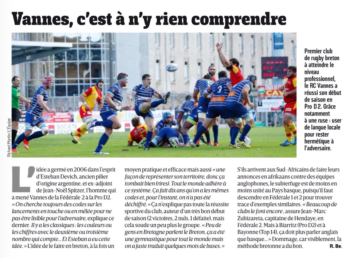Comment dit-on "astucieux" en breton <a href="/mahe_patrick/">Patrick Mahé</a> <a href="/BreizhWeCan/">Ronan Le Flécher</a> ? <a href="/RugbyClubVannes/">Rugby Club Vannes</a>