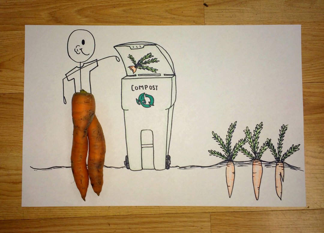 GreenWastePA's tweet photo. Does your food have a story to tell? Ugly fruits and veggies deserve to be eaten too! #toogoodtowaste #funactivism #compost https://t.co/NrSnep9ldh