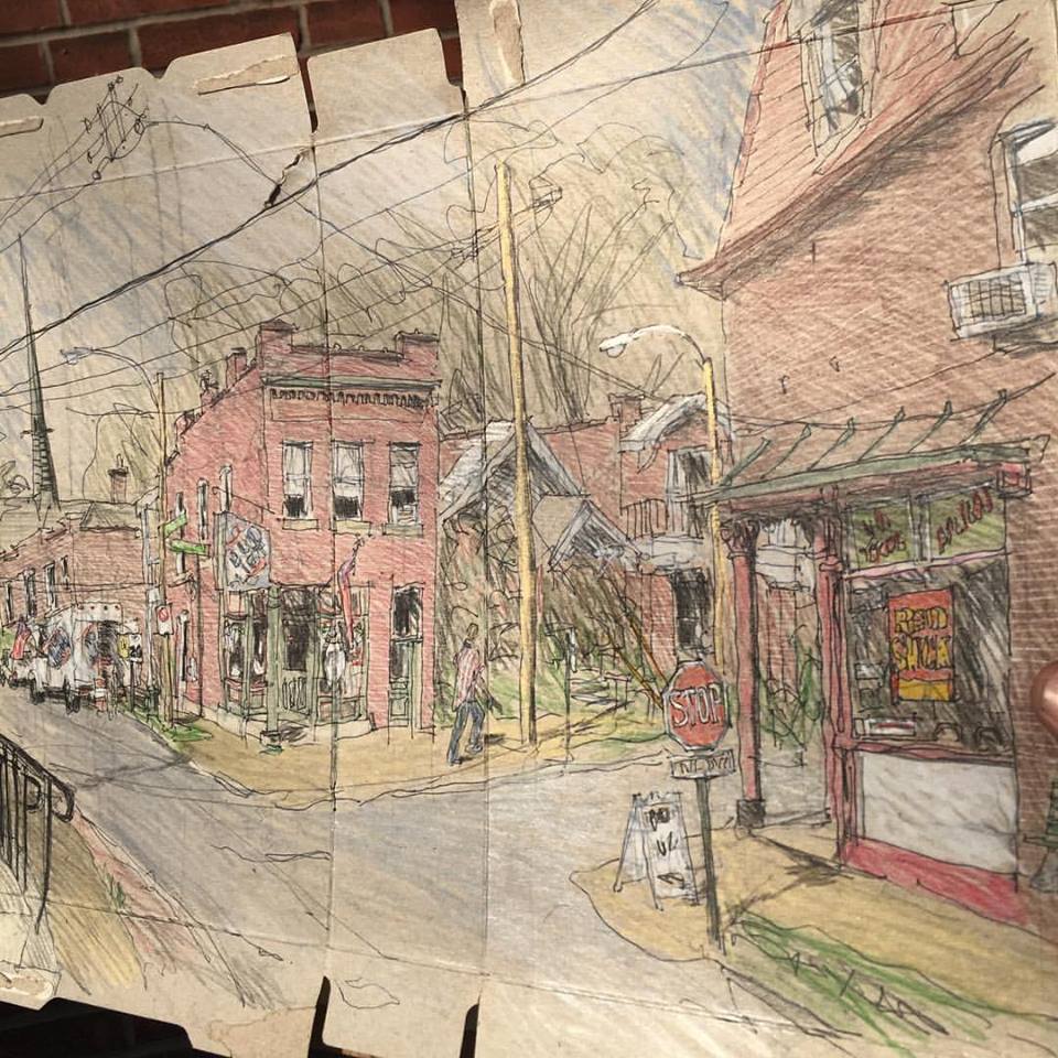 Nextstlcom On Twitter The Peter Rush Urban Sketch Art