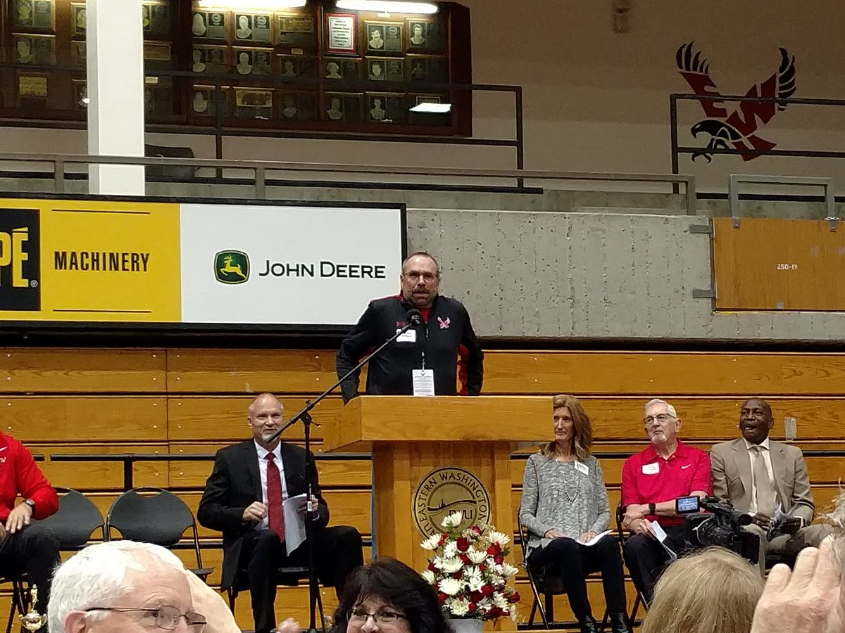 MEAD_ATHLETICS's tweet photo. Panthers making a difference! Congratulations to our very own Coach Kiesel, EWU Hall of Fame. https://t.co/aqfEPAcu6I