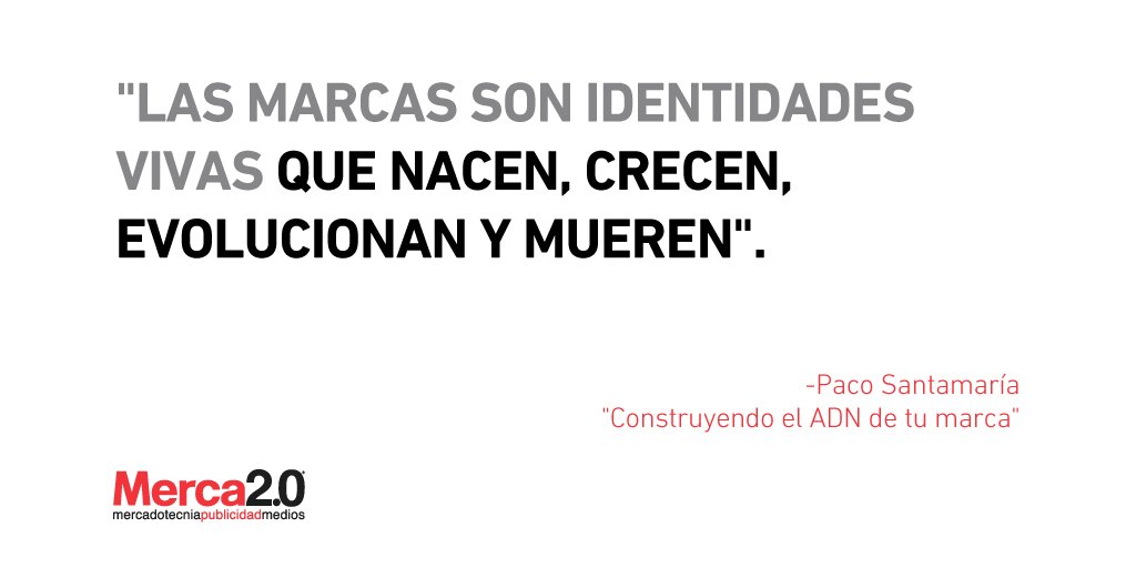 ¿Qué necesitas para construir la identidad de tu marca? Paco Santamaría te dice cómo lograrlo. bit.ly/2dlxMhB