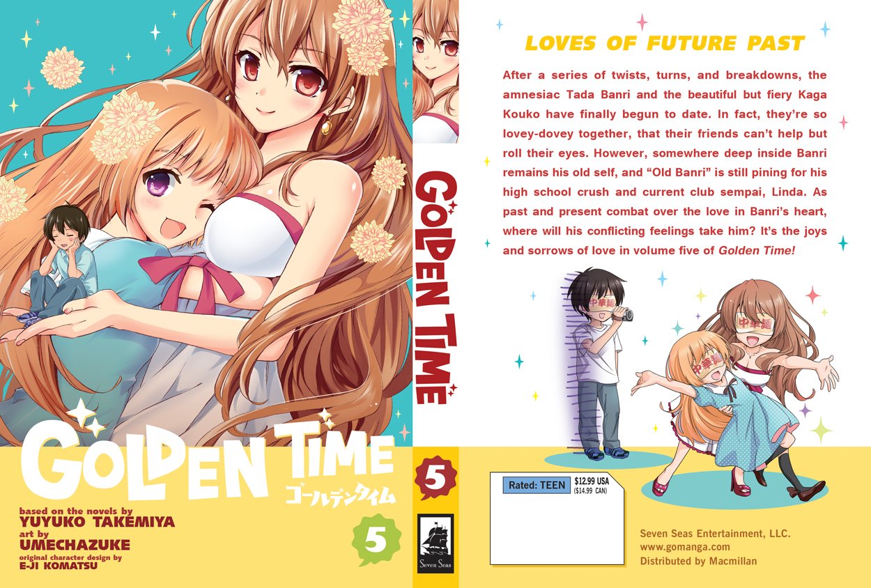 Golden Time Vol. 2 by Yuyuko Takemiya: 9781626921931 |  : Books