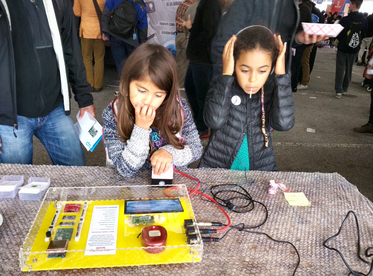 webchutney's tweet photo. Surprisingly, kids are really loving the idea of No Po Po here at @makerfaire NY #WMF2016 https://t.co/AtJErSlUY6