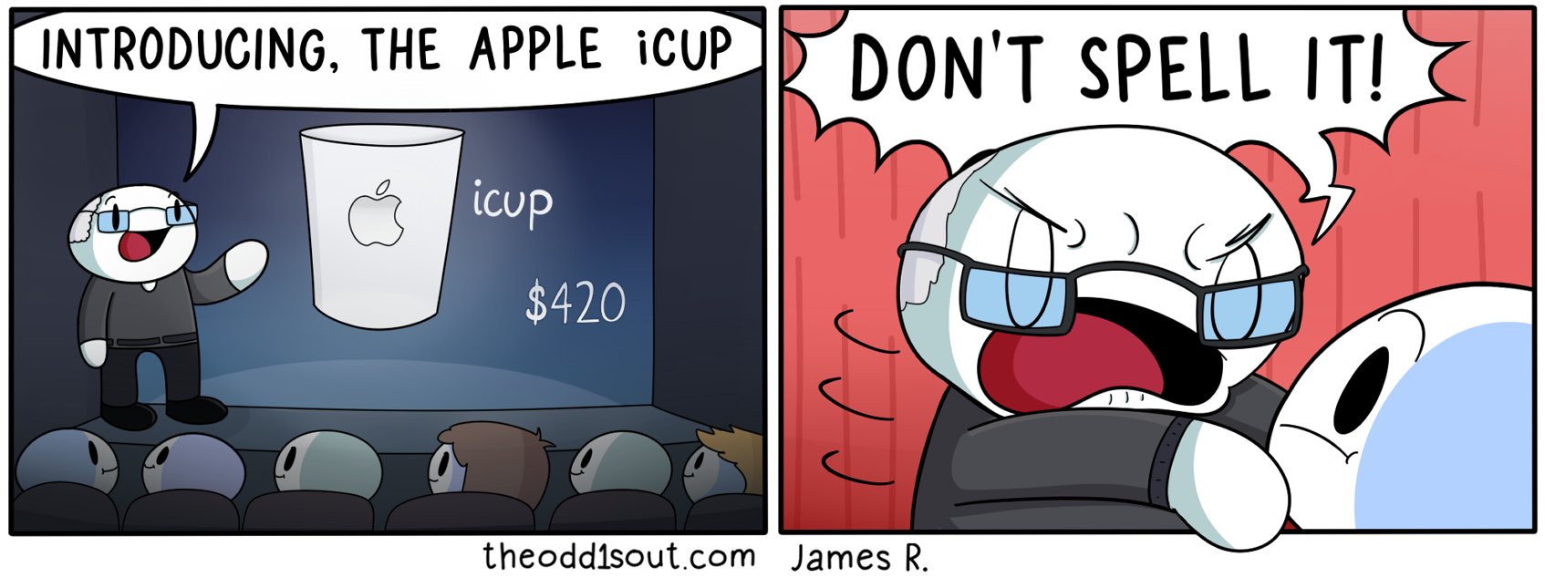 Theodd1sout New Comic Apple Icup