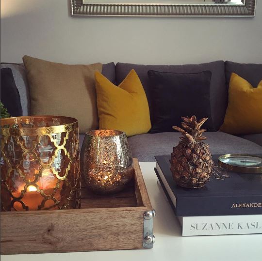 HomesenseUK's tweet photo. We love how @TheBHousehold has styled our hurricane lantern! #homestyle https://t.co/VJByVYl0Af