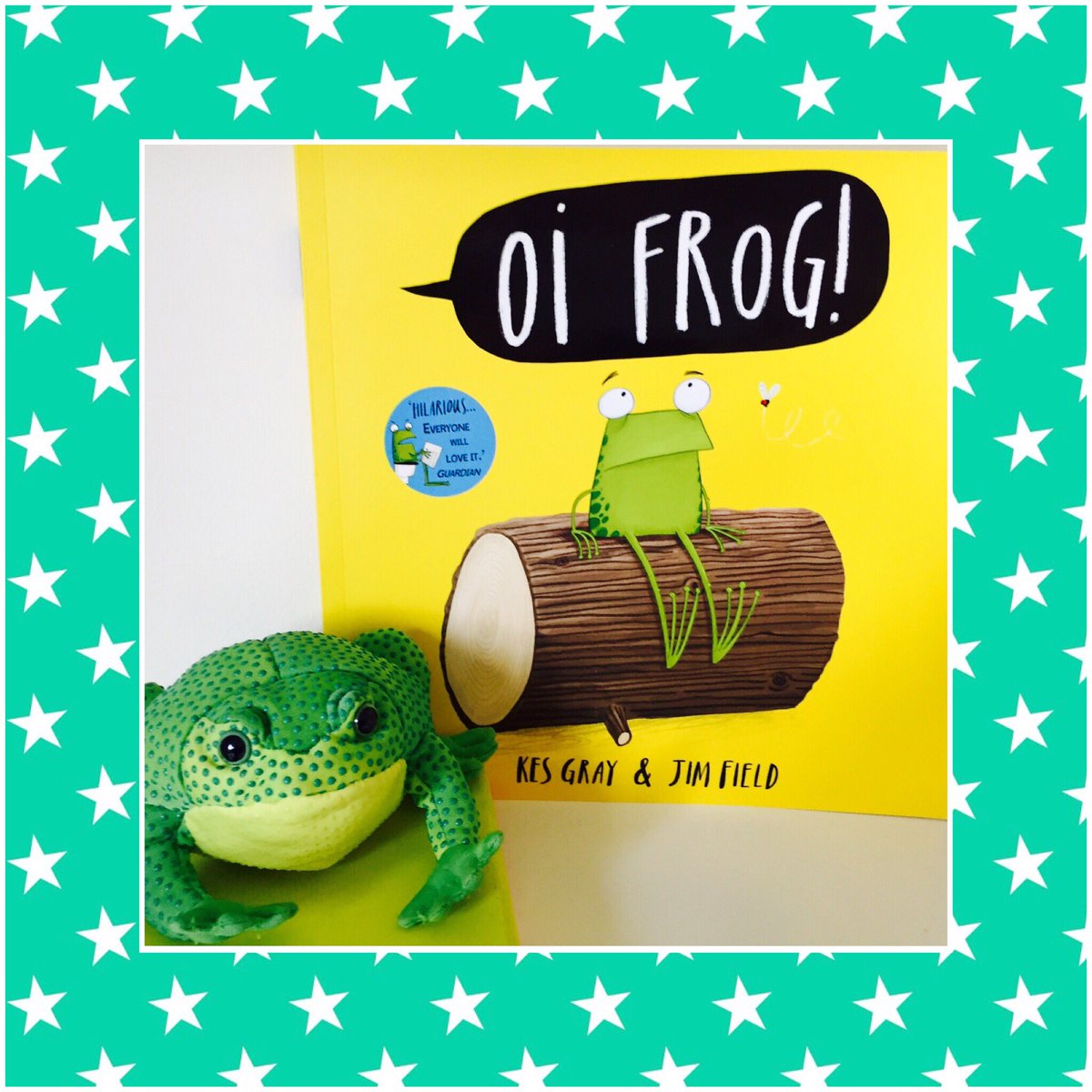 LBookworms's tweet image. Love love love this book (and the genius sequel 'Oi Dog!') 🐸👍