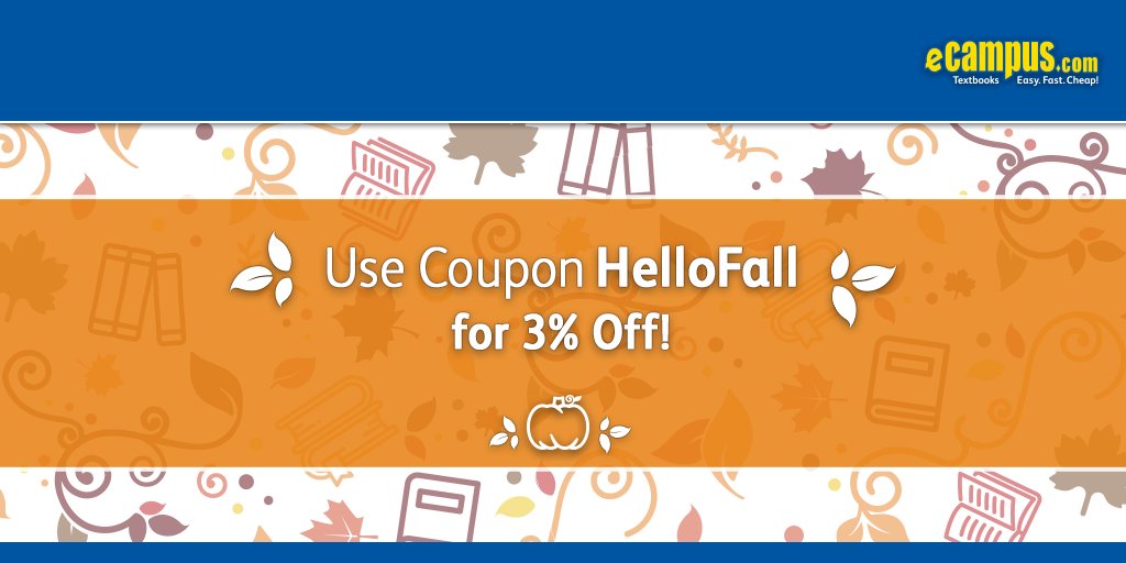 Coupons for ecampus books
