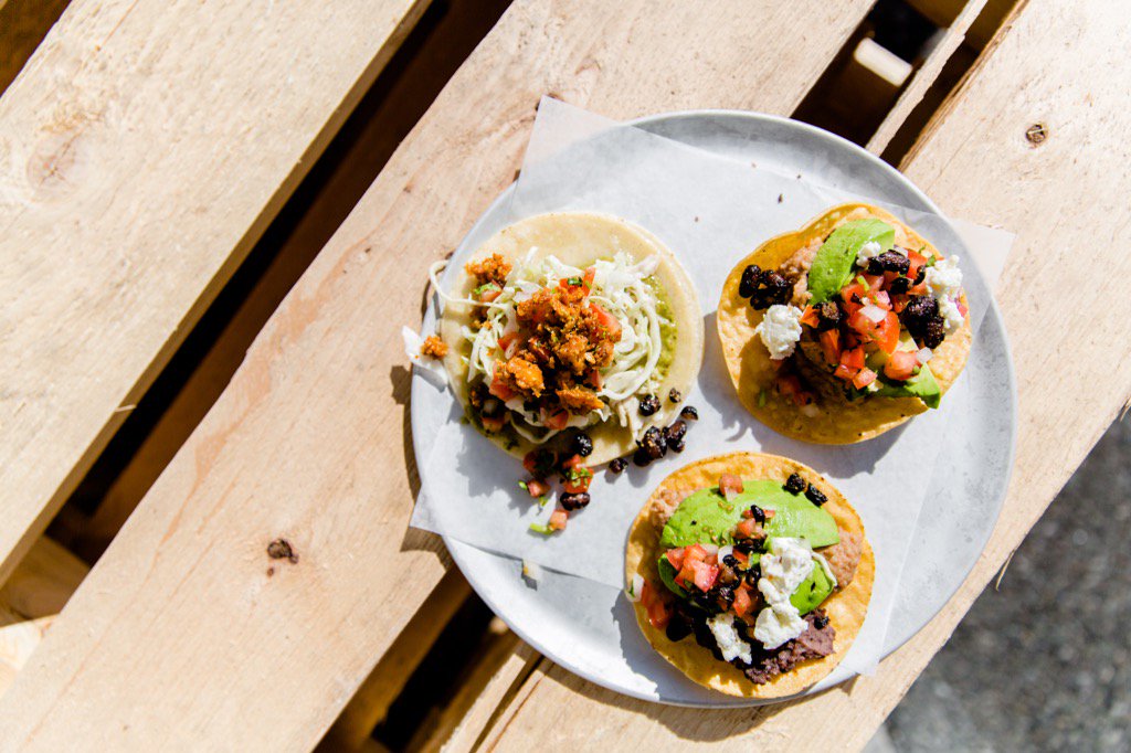FourWindsBrewCo's tweet photo. Tacos and Beer 7 days a week. 11am-3:30pm // small plates from 3:30-7pm #tacos #fourwinds #lunchtime https://t.co/zrpQAPn3Cz