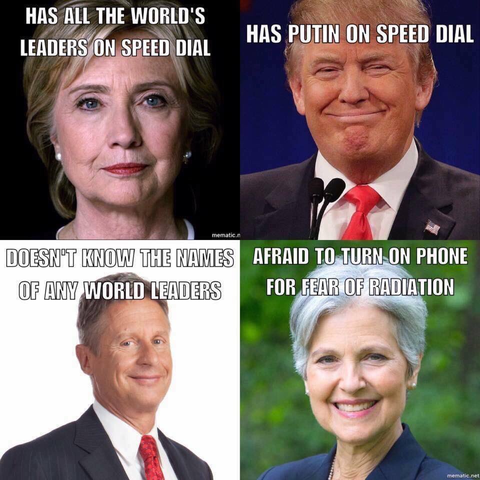rssmith0033's tweet photo. A nice side by side comparison! #ClintonKaineBecauseImSane #lovetrumpsfear #VoteBlue https://t.co/D86GOZx7mn