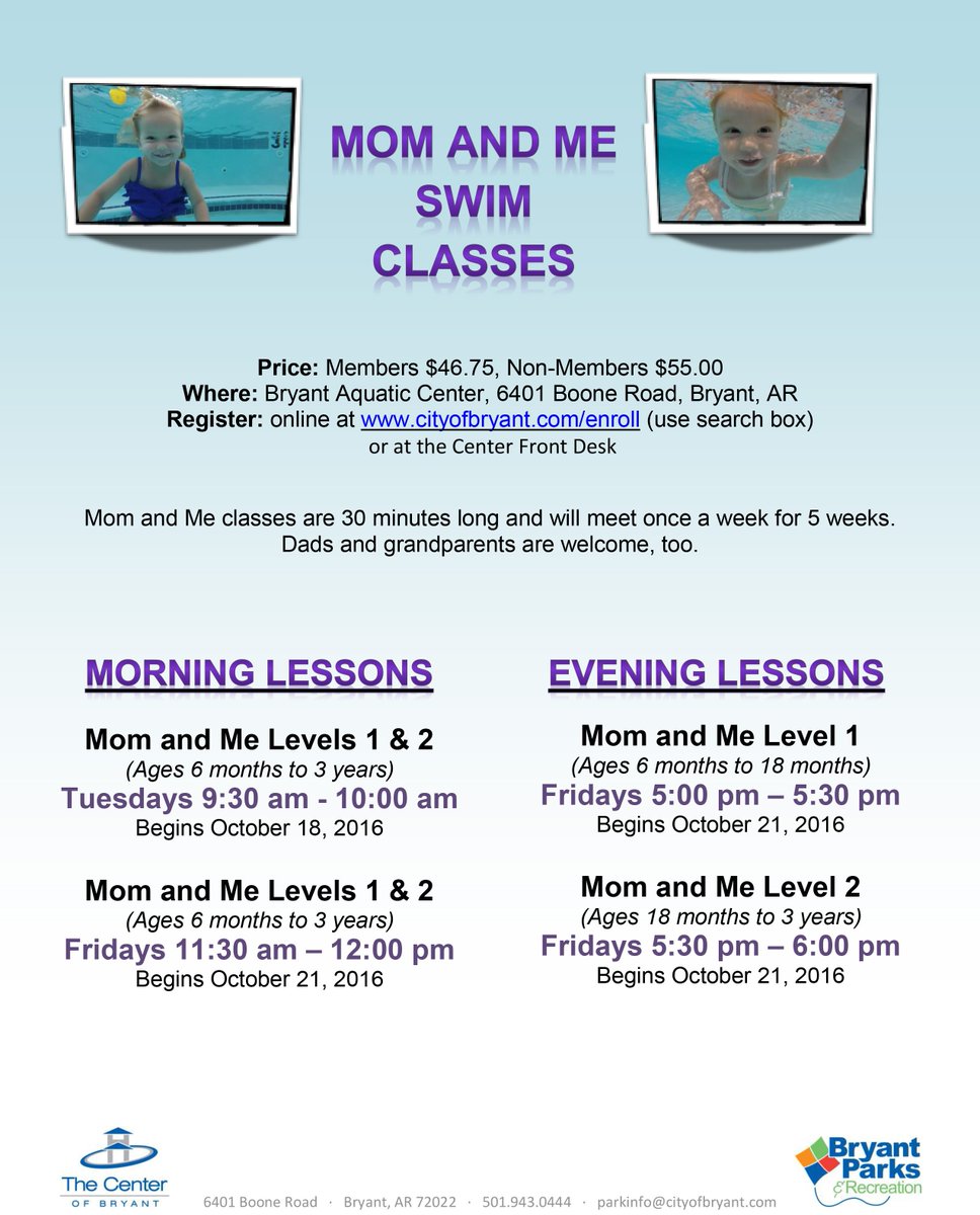 Mommy and Me Swimming Lessons