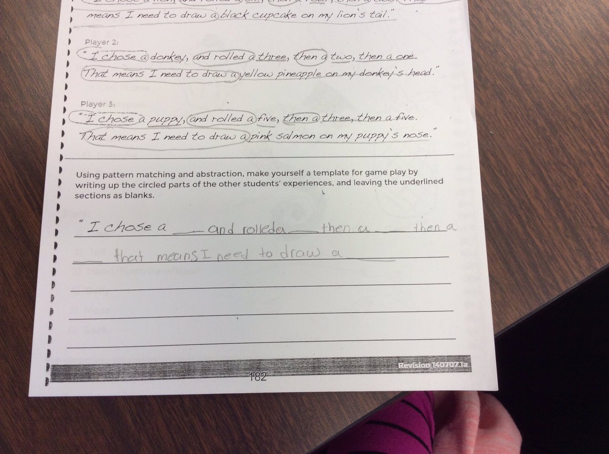 jkeegan_edu's tweet image. Writing algorithms for The Game With No Instructions #codingmonday #computationalthinking #goingtobesogoodatcomputers #programming @codeorg