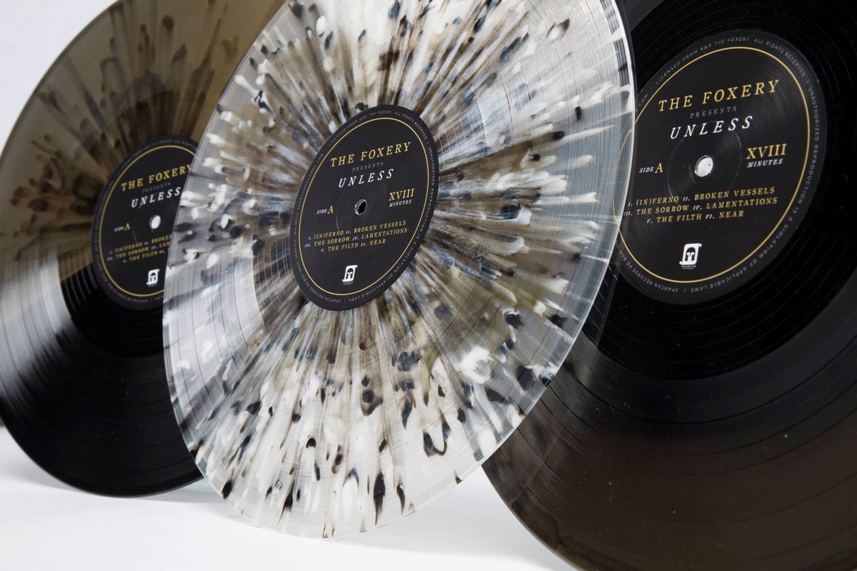 Only 3 copies of the entire first pressing of <a href="/TheFoxery/">The Foxery</a>'s debut "Unless" are left. Just do it!™ spr.tn/the_foxery