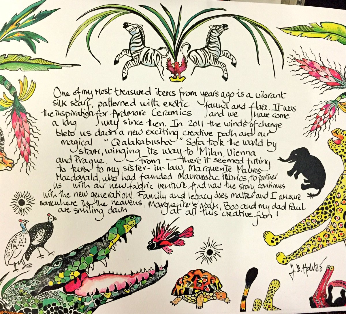 Inspiring design and superb panel #IDreamofAfrica <a href="/HalstedDesign/">Halsted</a> <a href="/Cole_And_Son/">Cole & Son</a> <a href="/CountryandTown/">Country and Town House</a> <a href="/FrancescaBarrow/">Francesca Barrow</a> #tribal #interiors