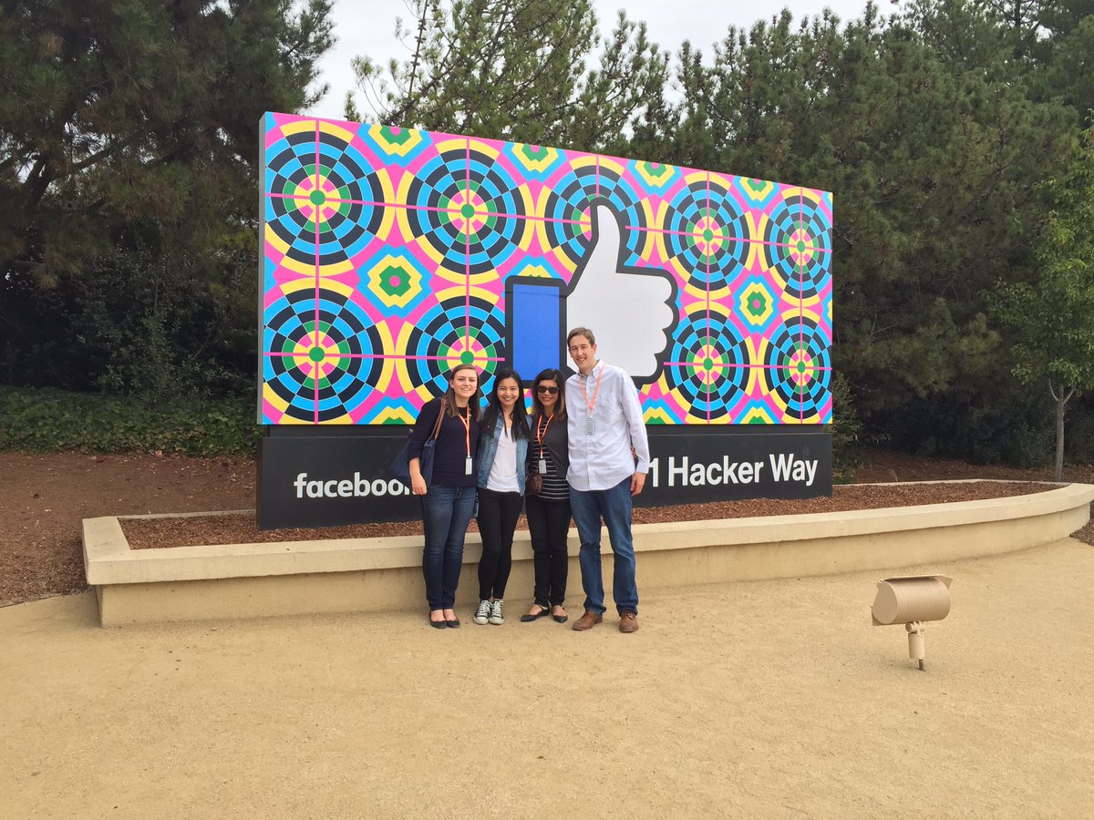 im_a_hokie's tweet photo. Huge thanks to Hokie alum @melinda_tran for the awesome tour of @facebook HQ! https://t.co/A91TG91hWe