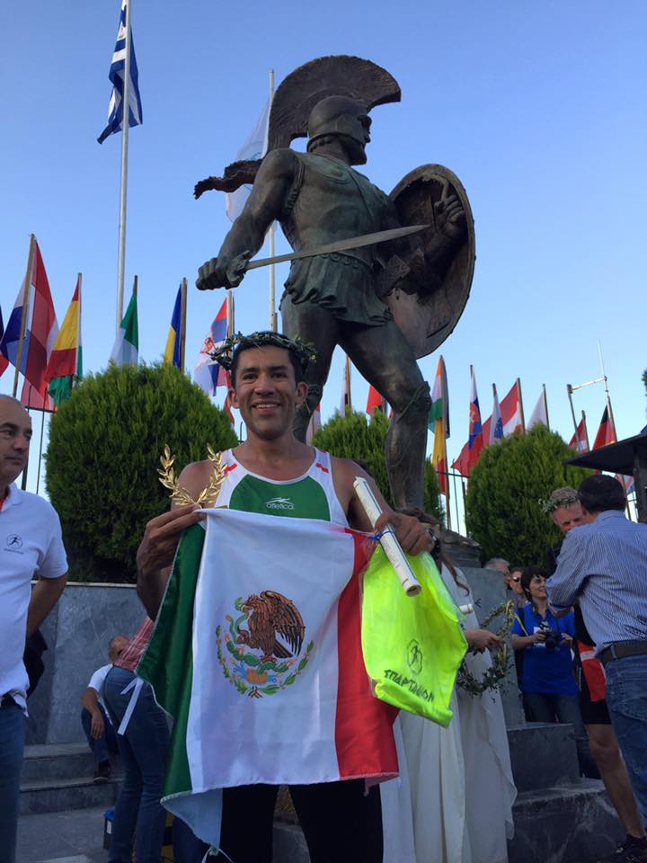 AltraRunningMX's tweet image. Rubén Darío Barrera Muñoz en  Spartathlon, 246.8 km recorridos con la comodidad de los Altra Paradigm.