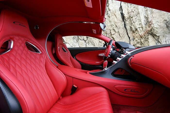 The interior of the #Bugatti #Chiron