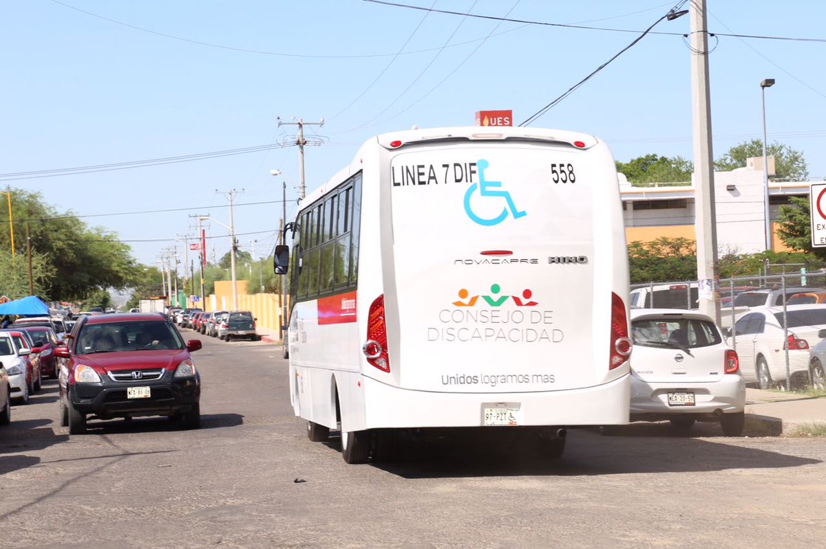 DIFSonora's tweet photo. Será a partir del martes 4 de oct. cuando las personas con discapacidad y acompañantes contarán con servicio de transporte digno #ruta7DIF https://t.co/f0uC9jQtDX