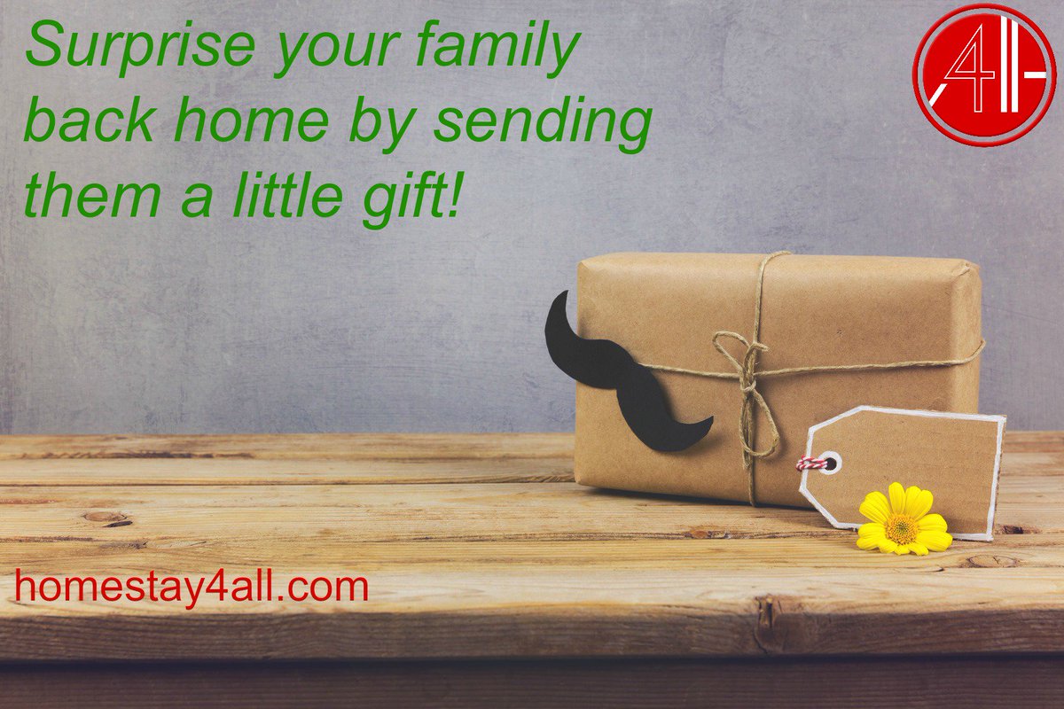 Homestay4all's tweet image. Keep in touch with your loved ones by sending a little #gift! #internationalstudents #awayfromhome #homestay