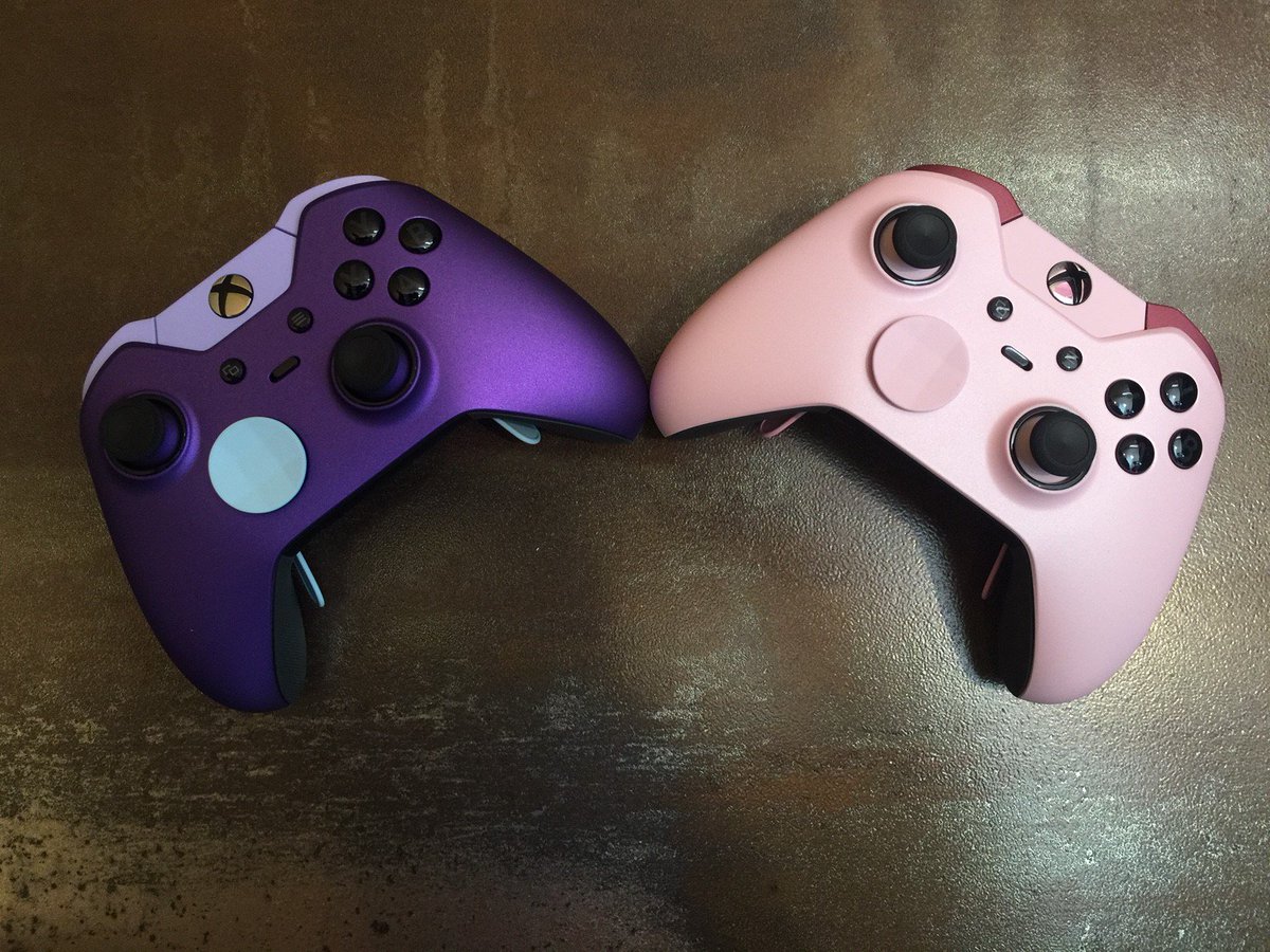 pink elite xbox one controller