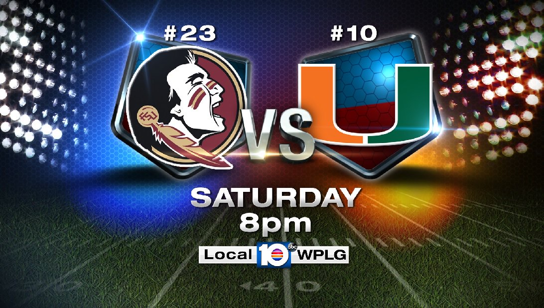 FSU - UM showdown to prove "contenders and pretenders" for one team. #FSUvsUM #Canes #Noles bit.ly/2dMDT06?utm_me… https://t.co/OIjXPjbKI5
