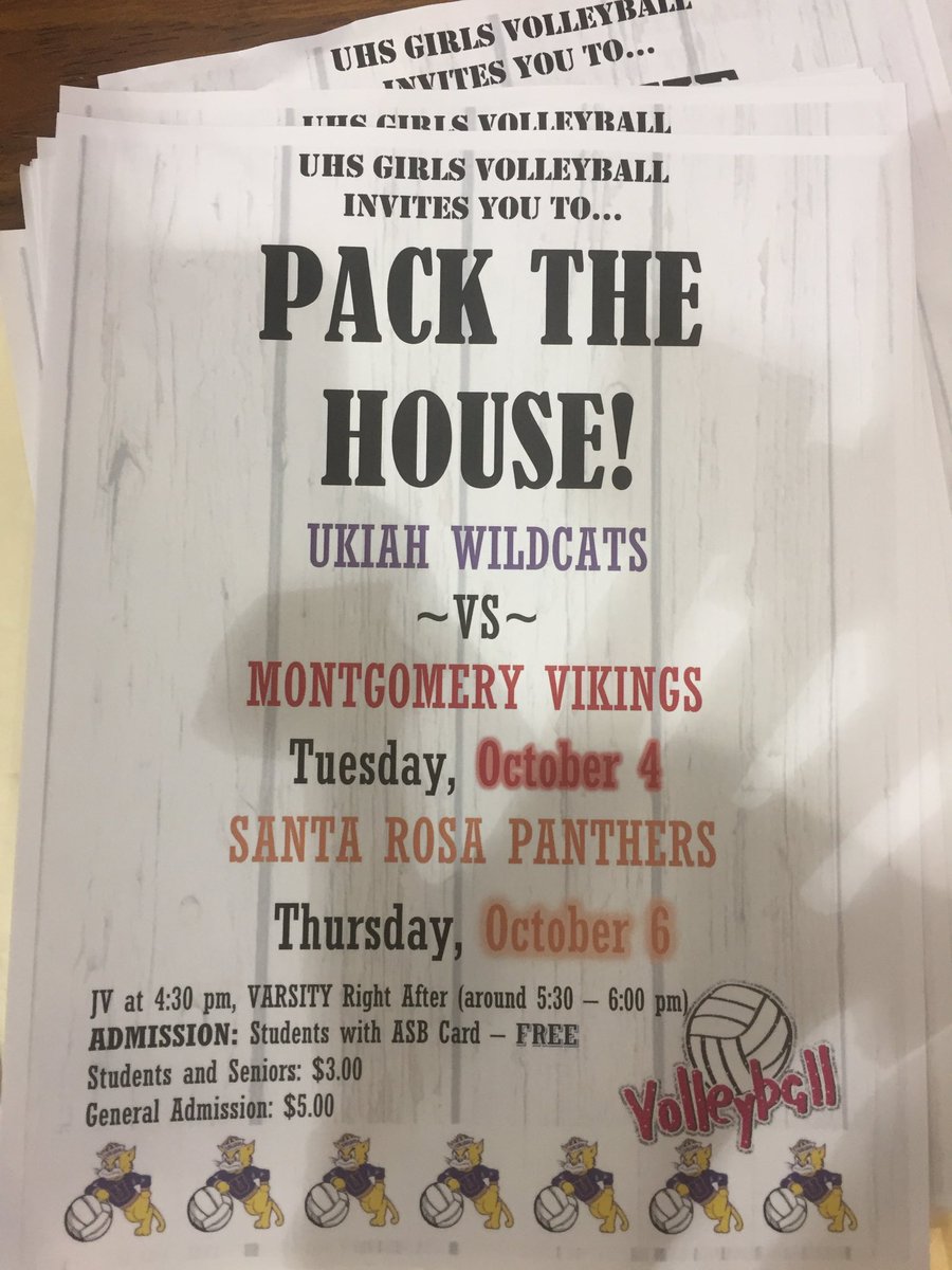 Ukiah Volleyball tweet media