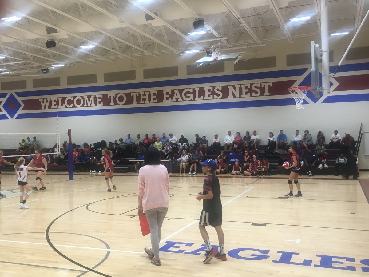 Eagle volley ball. #EaglesRockin
