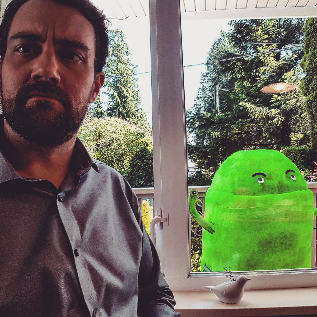 MrBrendanTaylor's tweet photo. No. One. Move. An. Inch. It will go away... #mucinex #booger #boogerman #yvractors https://t.co/T7WTpIVWRU https://t.co/gMVZAlocUp