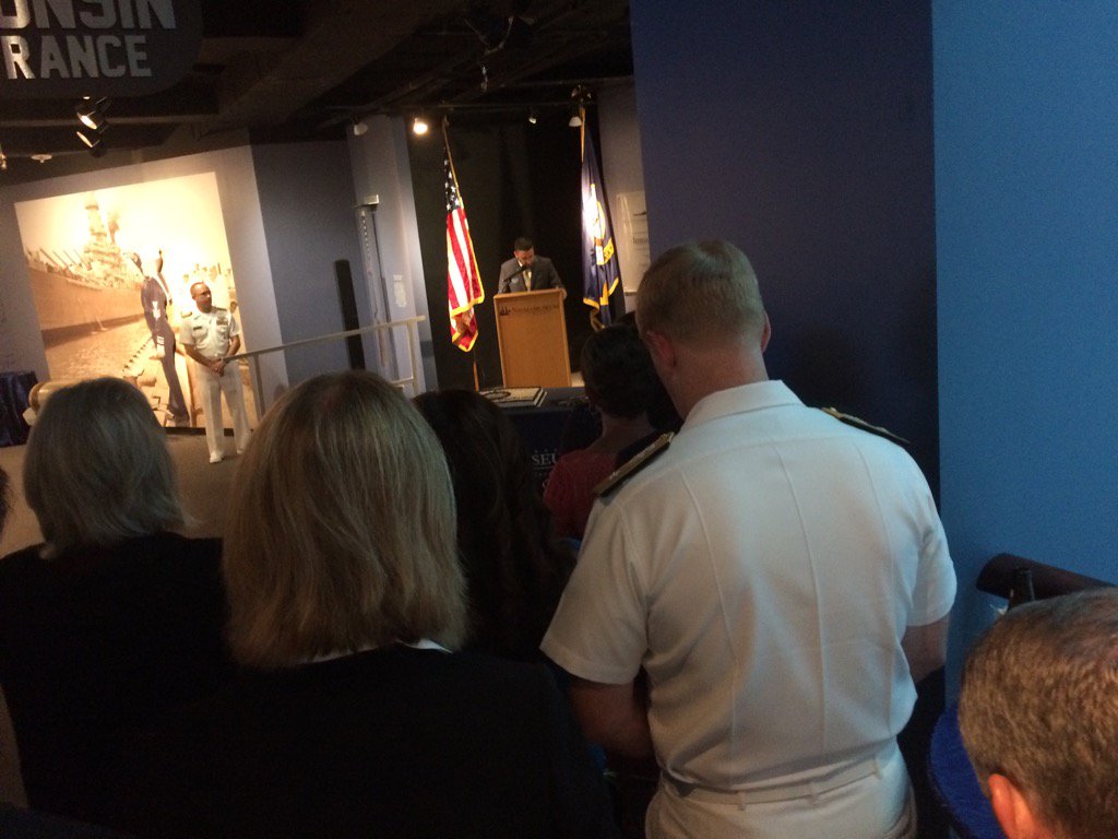 HR Naval Museum Dir. John Pentagelo provides history  and overview of museum exhibits.