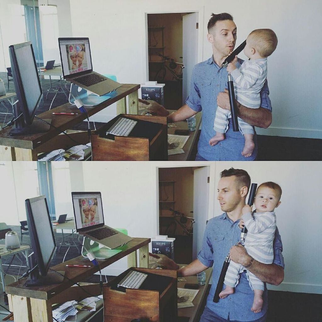 Nunchuckin around the office today.

#grind #rep1st #startup #startuplife #growlocallove #marketing #marketingdigit…