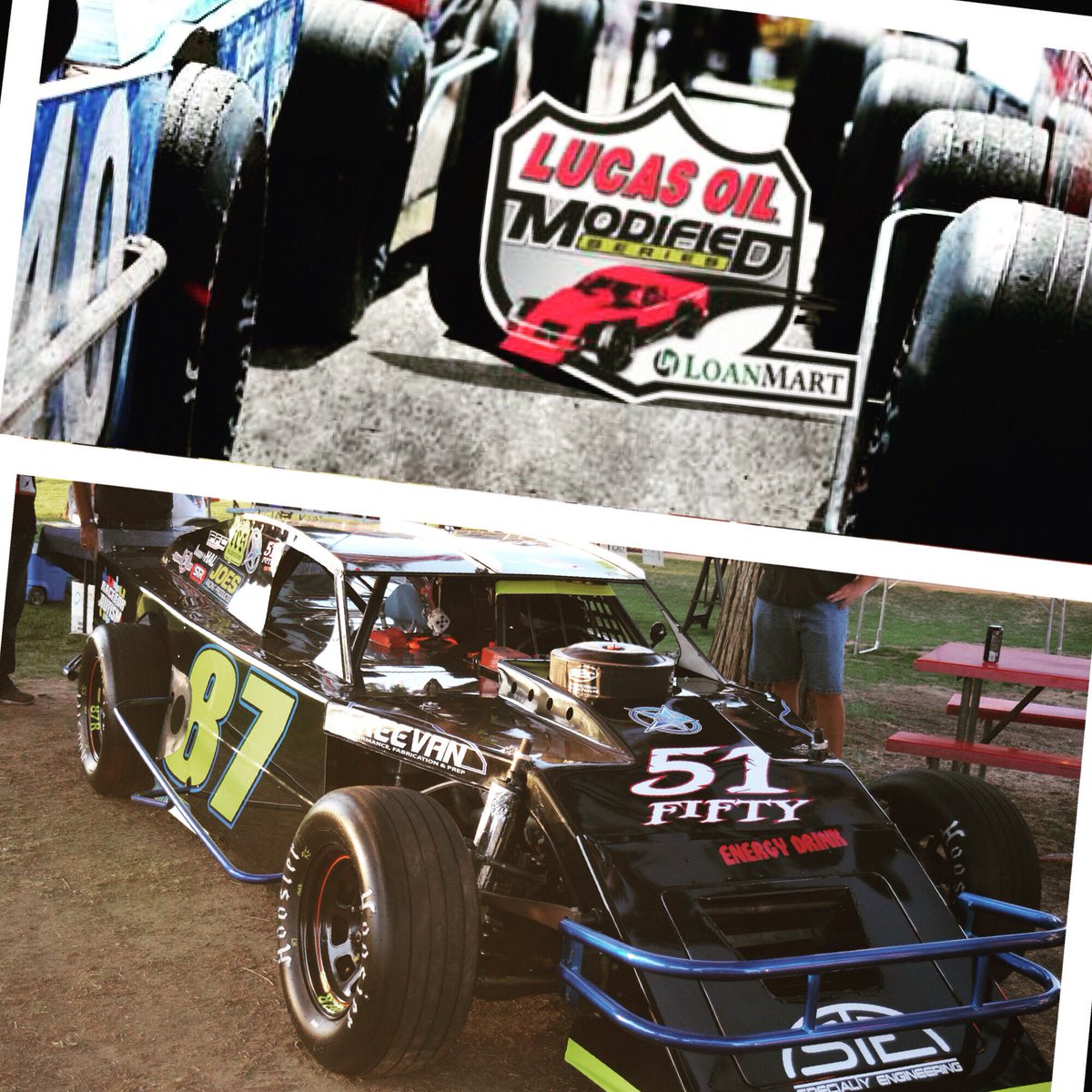 51FIFTYLTM's tweet photo. The @LucasOil Modifieds hit #MaderaSpeedway on Sat and Wes Miller is getting his rig primed for a big night #RaceWeek #Fueledby51FIFTY #LOMS https://t.co/Q8gjA0RYWN