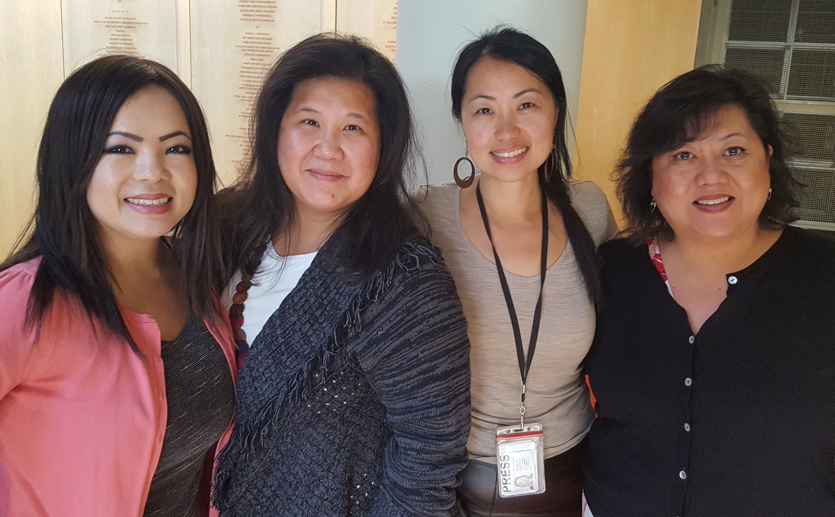DoualyX's tweet photo. Learned so much from these three community leaders, co-founders of @OfficialMaivPAC. Thanks Susan, Kaohly, and KaYing for visiting @MPRnews! https://t.co/xzkDw06GPr