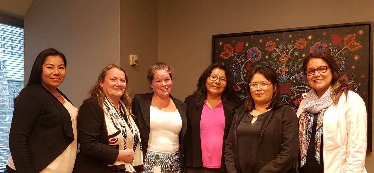 <a href="/DGCAnnaBetty/">Anna Achneepineskum</a> <a href="/NANComms/">Nishnawbe Aski Nation</a> meets Hilary Thatcher ADM <a href="/IndigenousON/">Indigenous Affairs and Economic Reconciliation</a>  Kim Murray ADAG @ontmag #MMIWG <a href="/serene_spence/">Serene Spence</a> <a href="/virgsutherland/">Virginia Sutherland</a> @sfeletto