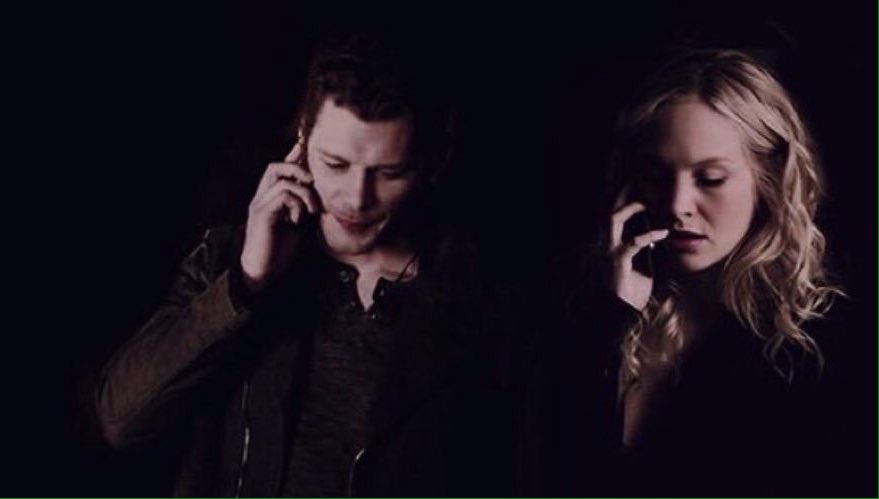 D0RIANSCROCHAN's tweet photo. KLAUS AND CAROLINE FUCKING TALKED THIS YEAR. RETWEET IF IT STILL FEELS LIKE A DREAM. https://t.co/65cJ8cbyDY