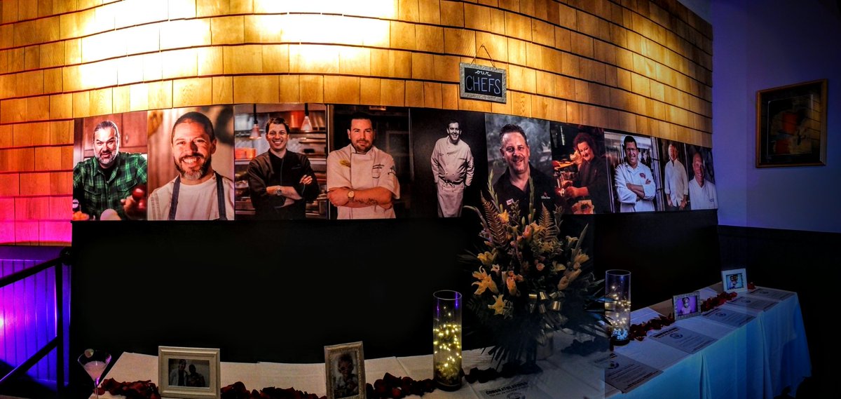 PoesTipTapRoom's tweet photo. Our chefs! #ChefsForClefts https://t.co/B3IVmlX4BW