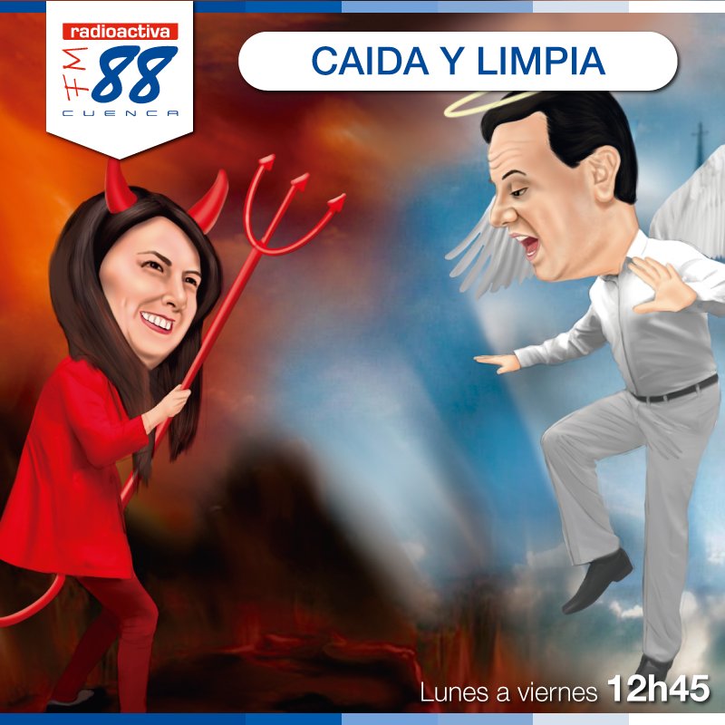 radioactiva_ec's tweet photo. ¡No esperes más! 
El momento que quería llegó... ya están @fernandoreino y @dianaurgi en "Caída y Limpia".
https://t.co/x6Pcd1VlV7 https://t.co/g0IZxD0HFT