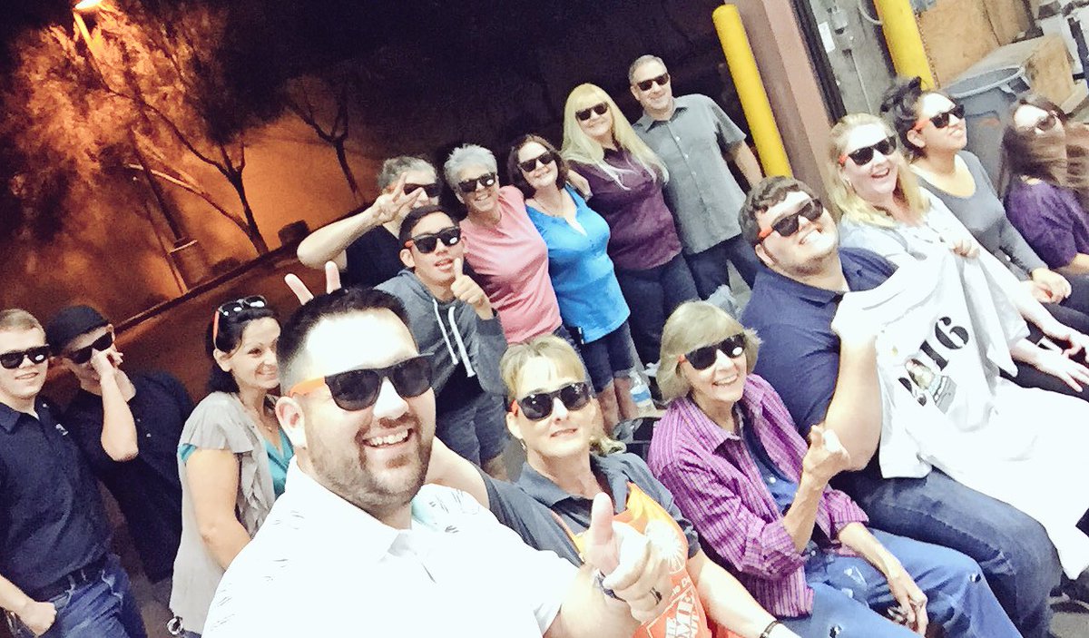 mattjensen93's tweet photo. We are that cool π! This is a great group of associates! The front end team celebrating CAM! #recognition #CAMEvent #Team0406 #appreciation https://t.co/htsWO8r4XP